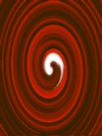 pic for Animated red spiral